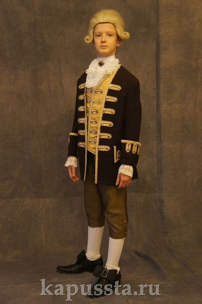 Детский костюм 18 века